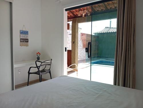 Ένα ή περισσότερα κρεβάτια σε δωμάτιο στο Green house