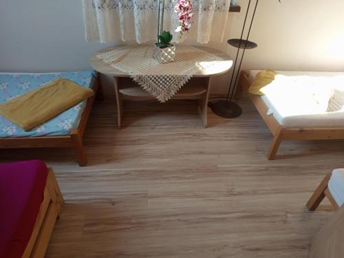 Posezení v ubytování Nad Czarnym Potokiem