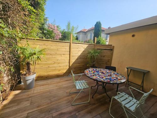 Appartement T2 charmant, calme, terrasse & parking