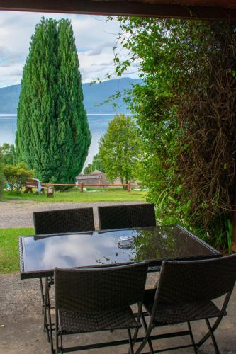 Naturlandschaft in der Nähe der Lodge