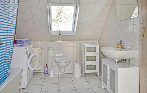 Phòng tắm tại Ferienwohnung Feldberger