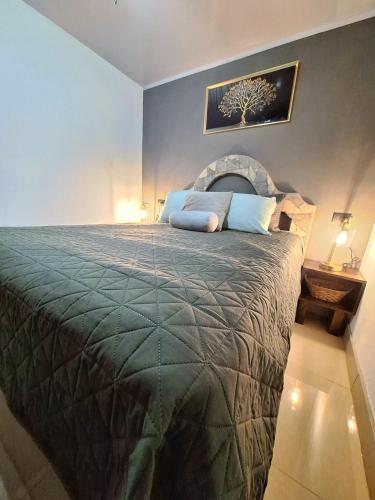 Katil atau katil-katil dalam bilik di Apartamento Studio cerca de Playa Tamarindo