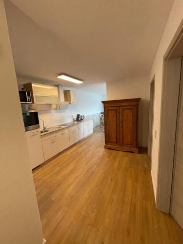 Η κουζίνα ή μικρή κουζίνα στο Ferienwohnung am Rande des Schwarzwalds
