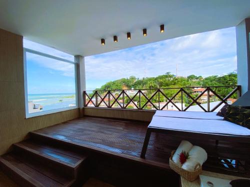 Un balcón o terraza de Charme Pousada Boutique & Spa