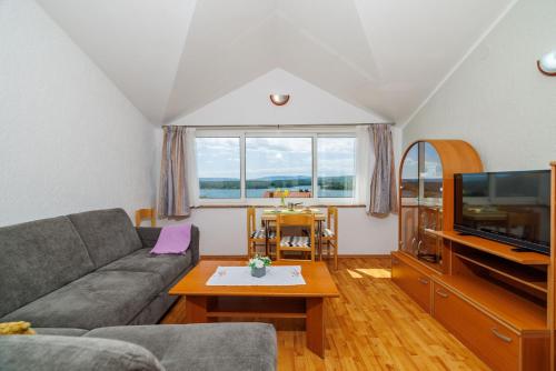 Ruang duduk di Apartments Krunoslav