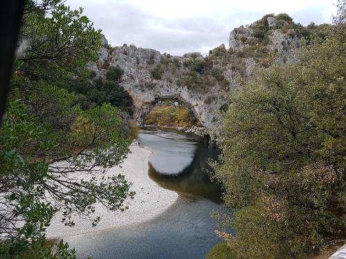 Naturlandskabet i nærheden af lejligheden