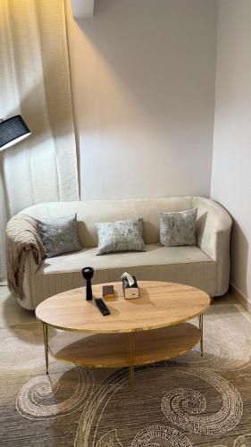 Χώρος καθιστικού στο Levana Studio