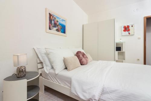Katil atau katil-katil dalam bilik di Apartments Golden Beach