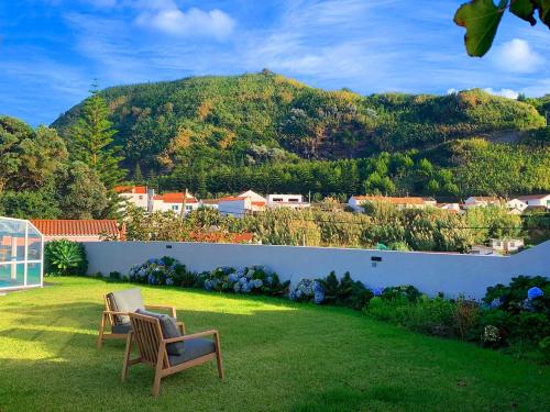 Naturlandskabet i nærheden af feriehuset