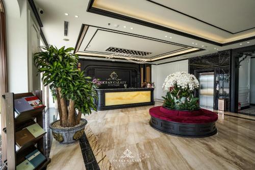 Ο χώρος του λόμπι ή της ρεσεψιόν στο Ocean Galaxy Boutique