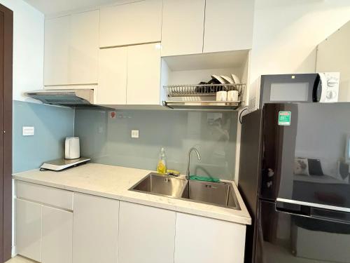 Η κουζίνα ή μικρή κουζίνα στο Saigon Downtown - Rivergate Residence