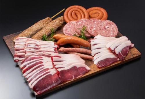 Jídlo v vily nebo okolí