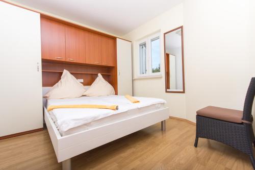 Posteľ alebo postele v izbe v ubytovaní Apartment Ljuba