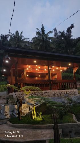 Κήπος έξω από το The stones villa