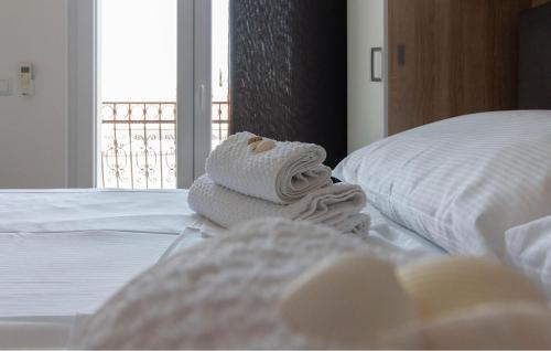 Ένα ή περισσότερα κρεβάτια σε δωμάτιο στο Apartment Rovanjska