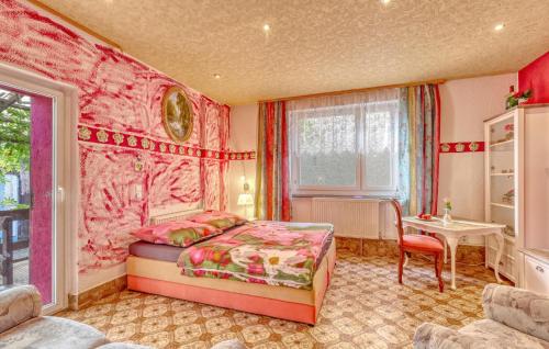 Postel nebo postele na pokoji v ubytování Ferienwohnung Fürstenberg