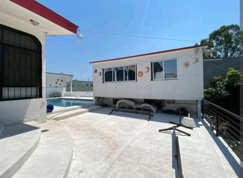 Un balcón o terraza en Casa de los Soles