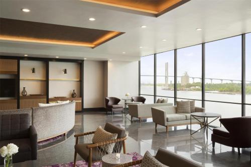 Χώρος καθιστικού στο Hyatt Regency Savannah