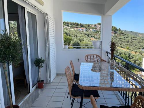 Balkón nebo terasa v ubytování Olea Apartment