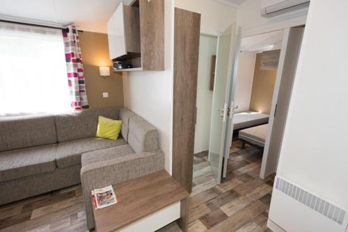 Posezení v ubytování Mobil Home 458 Siblu La Réserve Gastes