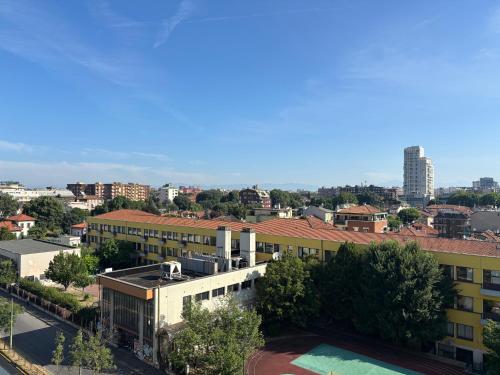 a view of a city from a building at Enjoy Milano Skyline in Milan