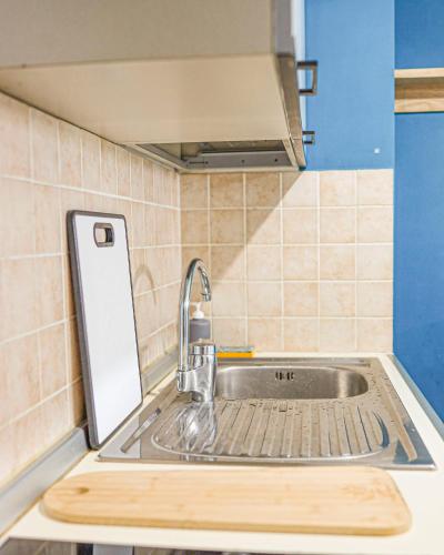 Dapur atau dapur kecil di Le Papangue - T3 - vue mer - By Sister Home