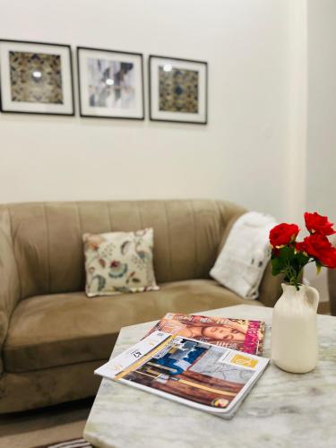 Χώρος καθιστικού στο Olive Service Apartments - DLF Cyber City