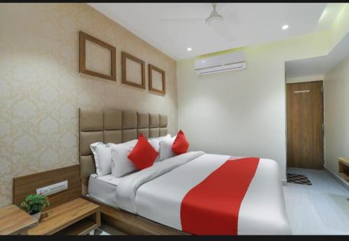 Ένα ή περισσότερα κρεβάτια σε δωμάτιο στο Hotel Rose Gold