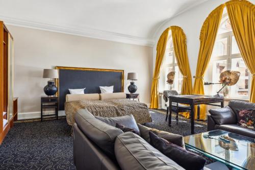 Posezení v ubytování Hotel Ringkøbing