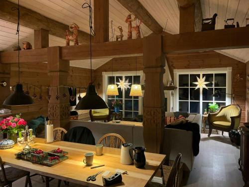 Et opholdsområde på Traditional Viking House Near Rågeleje Beach