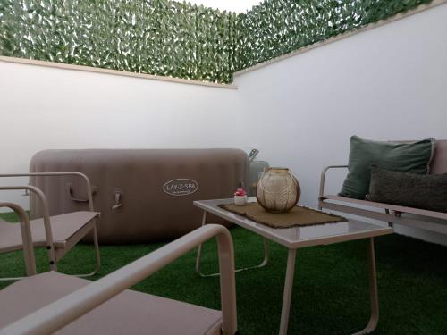 Χώρος καθιστικού στο Medusa Luxury B&B