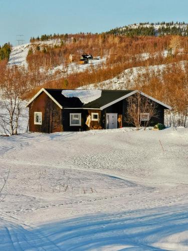 Το Cabin By Langfjorden With Sauna And Midnight Sun τον χειμώνα
