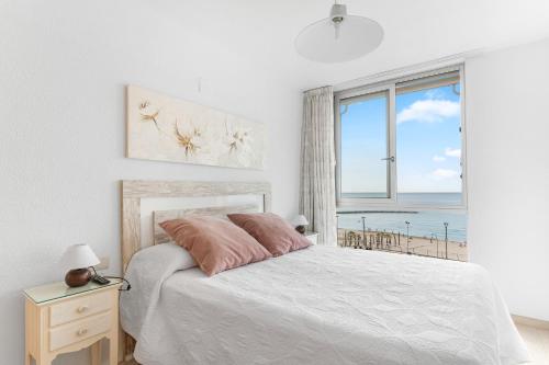 Кровать или кровати в номере Topete Alicante