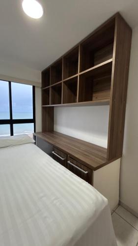 Postel nebo postele na pokoji v ubytování Ap Ponta Negra