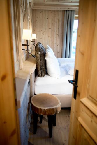 Postel nebo postele na pokoji v ubytování Hotel Winterbauer