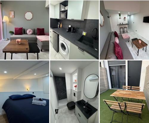 Petit Boudoir Lyonnais neuf terrasse climatisé