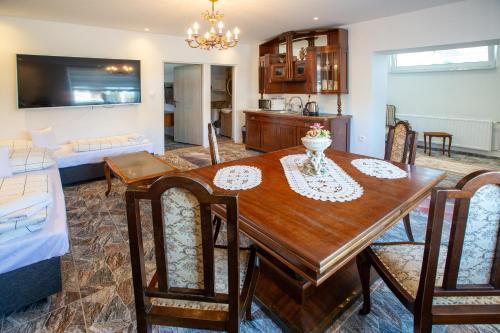 Posezení v ubytování Apartman vintage A101