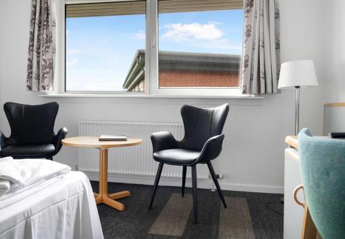 Hotel Vissenbjerg Storkroにあるシーティングエリア