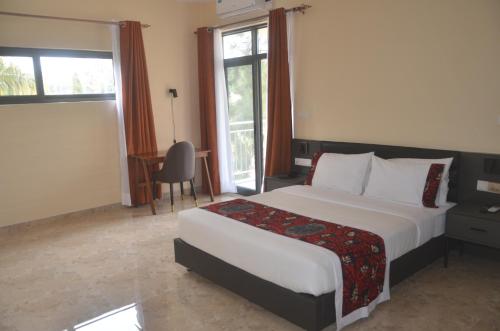 Postel nebo postele na pokoji v ubytování Hotel Speranza