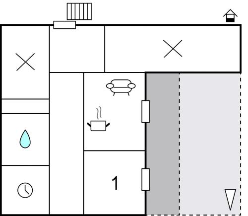 a diagram of a gymnasium with diagramsynthesis at Nice Apartment In Körperichobersgegen in Körperich