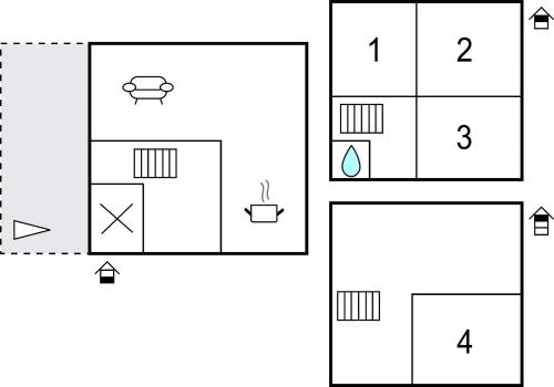 Půdorys ubytování Haus Feuerhardt