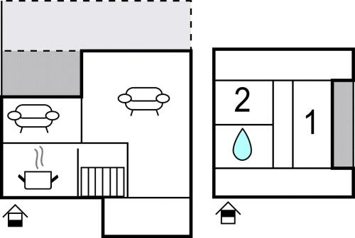 an image of a block diagram of a bathroom at Holiday Home Am Einsberg Q in Tellerhäuser