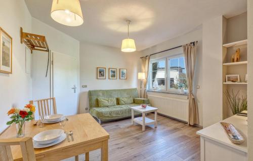 Χώρος καθιστικού στο Ferienwohnung Ueckermünde