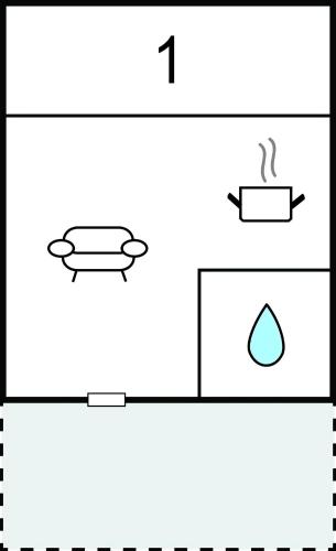 a diagram of a diagram of a water molecule at Doppelhaushälfte Klink in Klink