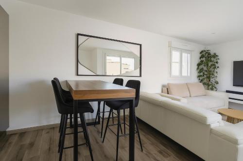 Appartement T4 95m2 Plage pointe rouge 10 min stade Velodrome