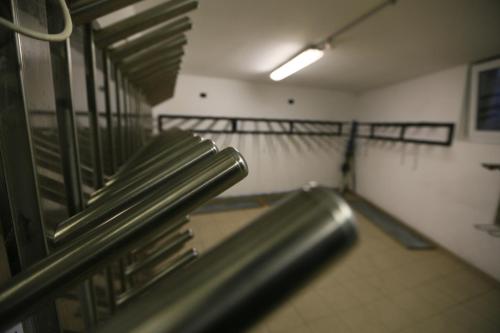 an empty gym with at Hotel Laurin in Canazei