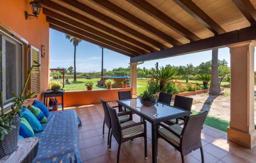 Balkón nebo terasa v ubytování 2 Bedroom Lovely Home In Muro