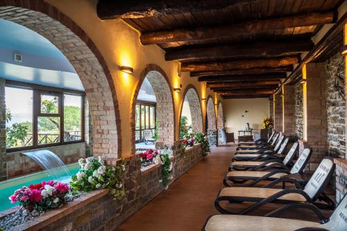 Posezení v ubytování Agriturismo I Fornari