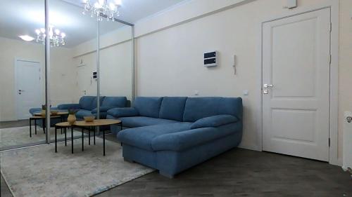 Svetainės erdvė apgyvendinimo įstaigoje ApartDirect Botanic Star