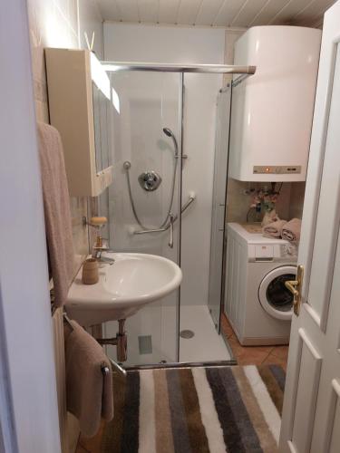 Bilik mandi di Spitzer Apartment